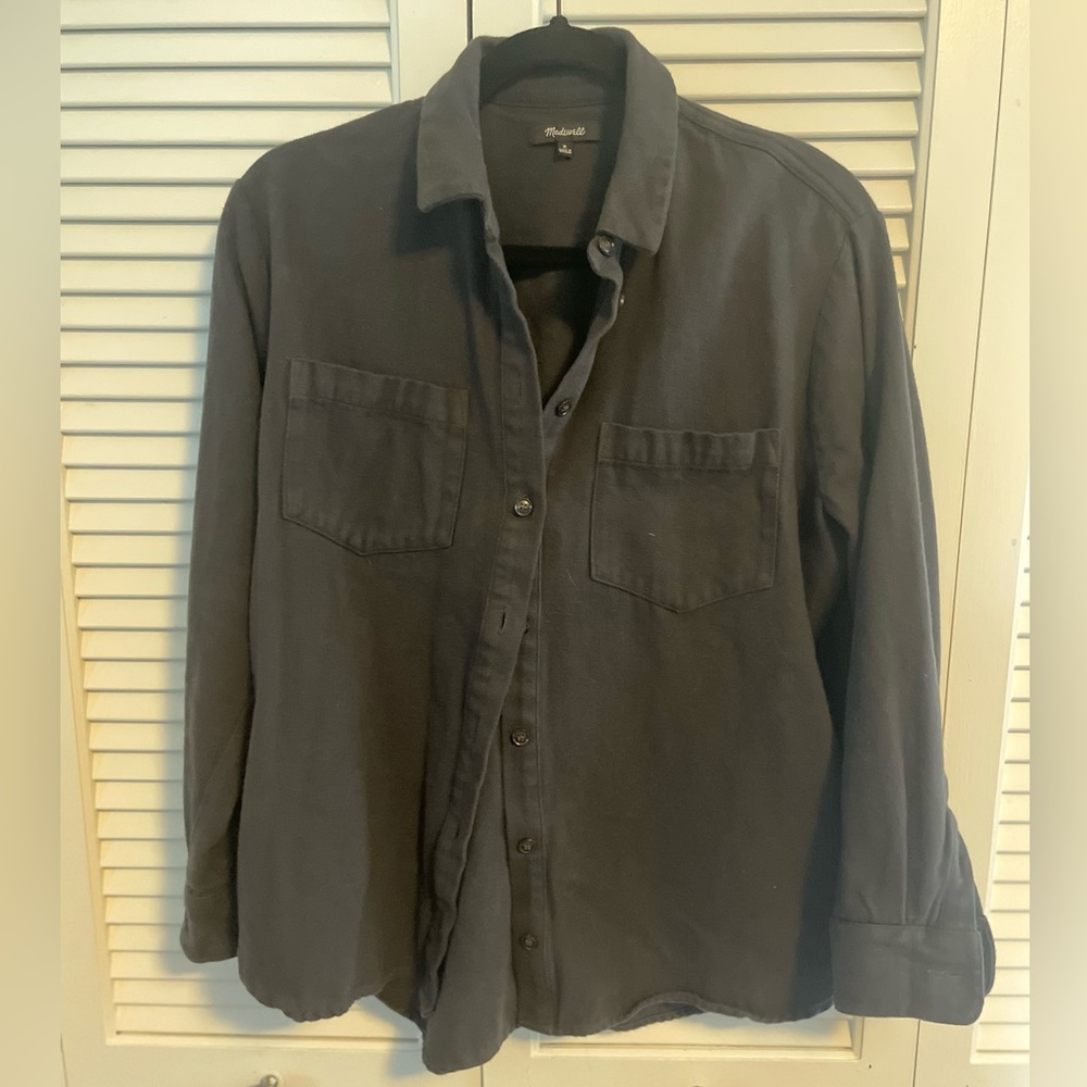 Madewell Women’s Flannel Shirt Jacket